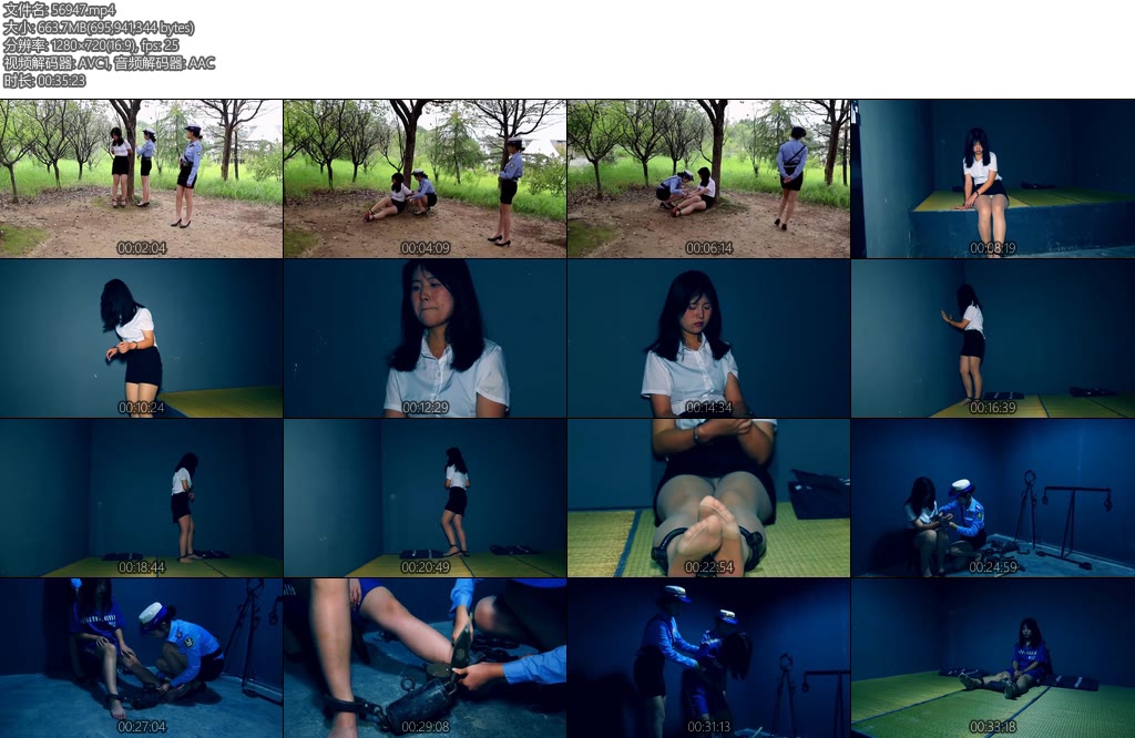 [胜景影视] 毒玫瑰落网中集支援人员到来顺利将毒玫瑰押解回监狱并砸上死镣等待执行-丝依依