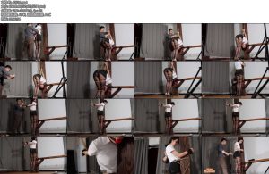 [路由原创] 小白欧式直臂后手吊股绳深勒放置折磨-丝依依