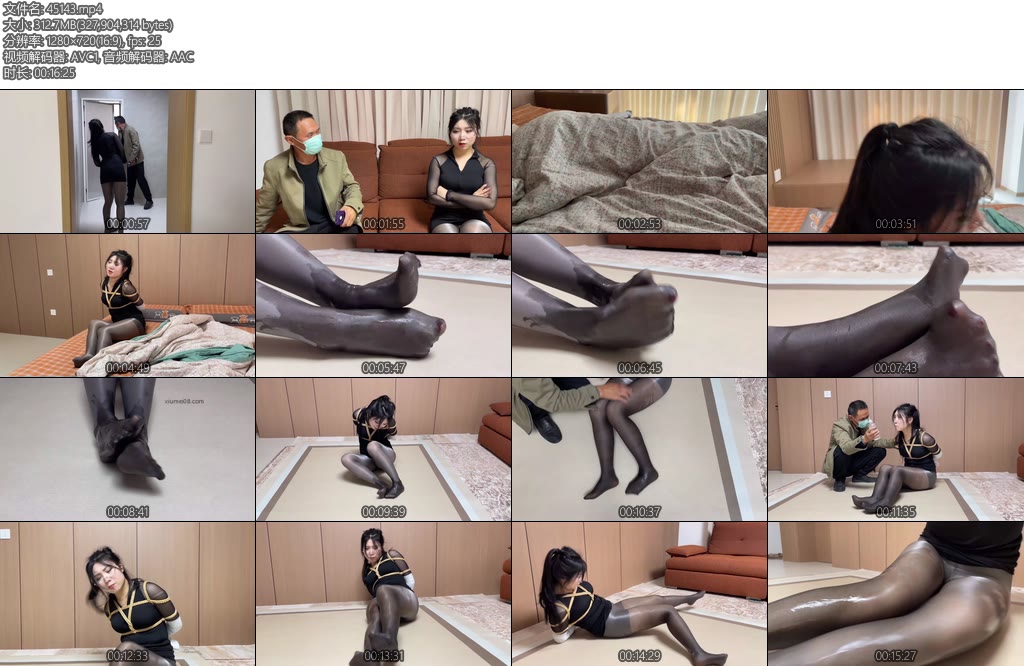 [云雀原创] 油光丝袜美女租客—粘液陷阱01超清4k画质粘液丝袜诱惑性感油光灰色美女遭遇粘液陷阱嘴巴被粘液封死脚上涂满了润滑油无法站立逃脱-丝依依
