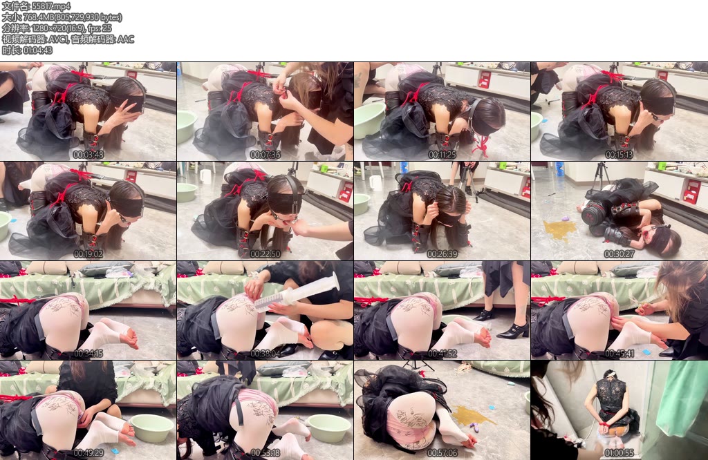 [媚娘原创] 迷晕少女前后双入强制灌肠-丝依依