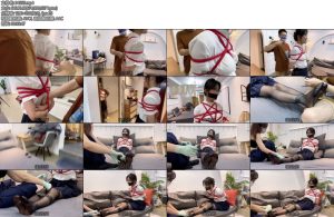 [默示录] 缚艺录小雅新模小雅前来报到侧颜学霸美女喜欢喜欢第一次尝试绳艺那就带上绳艺胶带封嘴必少不了黑丝与白衬衫少女范儿十足-丝依依