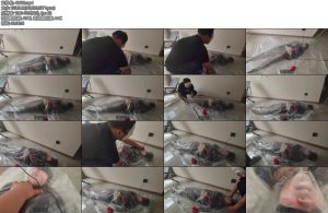 [旺仔原创] 母猪的真空袋崩溃调教-丝依依