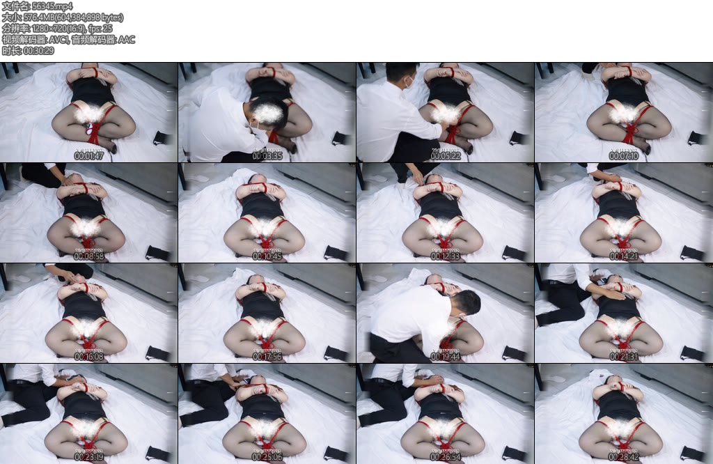 [缚灵阁] 绳艺游戏抽惩罚3-丝依依