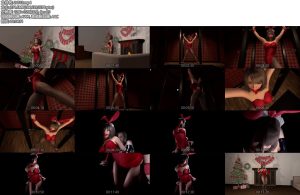 [动画片] 3D 百合向兔女郎妹子的圣诞节日束缚-丝依依