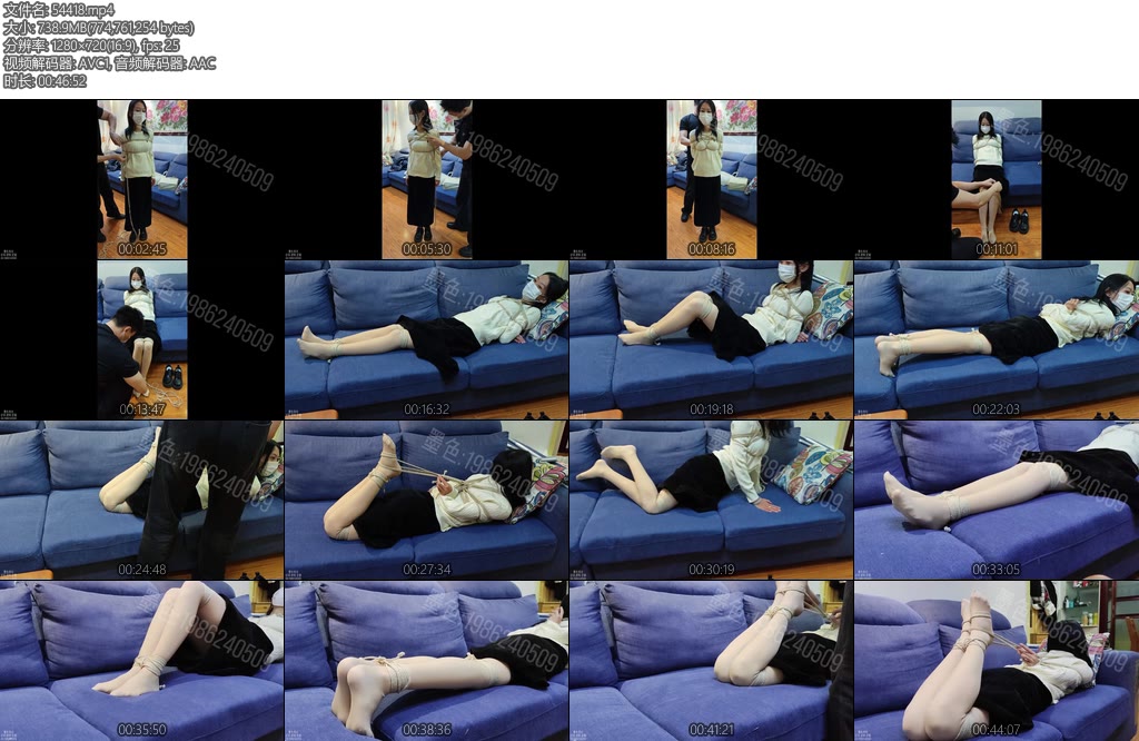 [墨色原创] 00后新模美甲店小老板月月试镜-丝依依