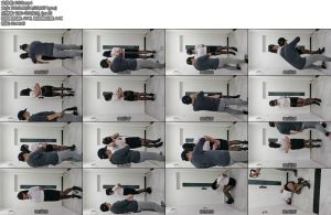 [亚洲绳艺] kuye 好久不玩有些生疏了捆绑镣铐勒舌塞嘴鞭打等-丝依依