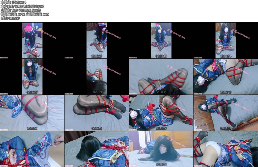 [司念念] 永劫无间玉玲珑cos日式后手分腿驷马挣扎含第一人称视角-丝依依