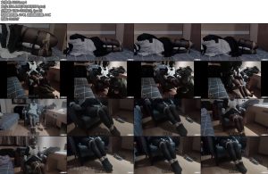 [芝士奶昔] 微胖漫画身材女仆被绑架折磨TK恋足-丝依依