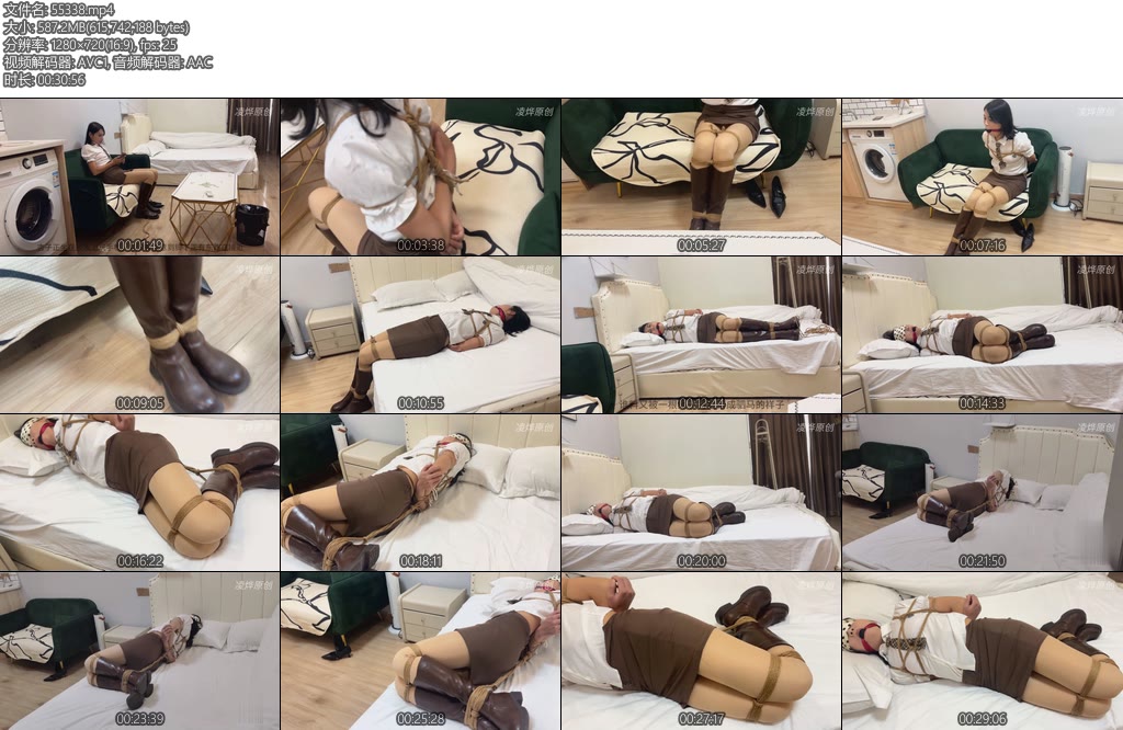 [凌烨原创] 凌day 杏子微剧情肉丝短裙靴子口球驷马-丝依依