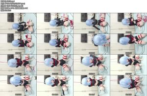 [亚洲绳艺] 天天的蹲姿开腿自缚-丝依依