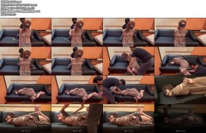 [亚洲绳艺] ドM愛奴をギチギチに逆エビ鼻フック縛りにして電マ放置-丝依依