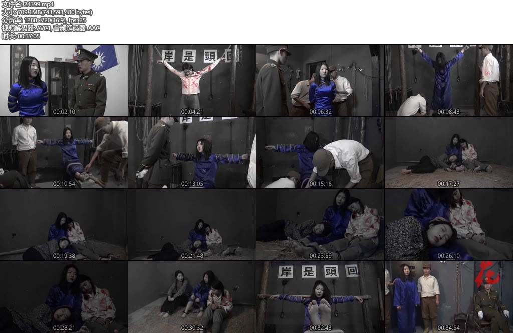 [胜景影视] 血映红梅（上集）王梅和她的同志被敌人抓捕刑讯-丝依依