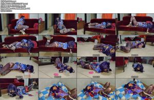 [亚洲绳艺] cos捆绑系列 Mona的未偿债务因为Mona的债务越来越多她无法偿还放债人就把她作为报酬她被抓走被训练成奴隶这个性感女孩的命运如何-丝依依