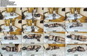 [网友原创] 我的媳妇 215弹来自丝袜的束缚上堵下塞丝袜全包丝袜捆绑驷马放置挣扎电击塑料袋子夕强制口舌自卫-丝依依