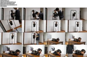 [奥特曼] 珊珊的紧缚放置，马具口球+驷马牵引-丝依依