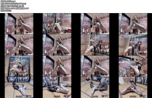 [缚心室] 真空上阵油光灰丝小美女直臂紧缚折磨吊缚驷马一个不能少秒C神器啵啵贝超长时间失控模式只能在空中不断扭动诱人的身体一次次达到GC-丝依依