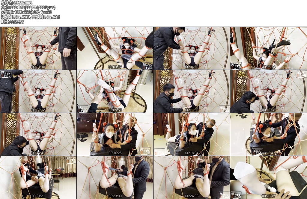 [仙岛原创] 诗诗大战蜘蛛网造型八字缚挠脚心高强TK强制GC惊叫不断浑身颤抖敏感值加倍有撸点全集完整版-丝依依
