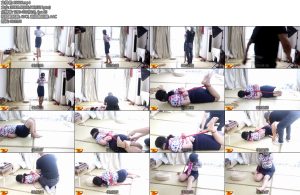 [魅影空间] 虹妹空姐缚168在读妹紧缚体验驷马片足吊站立紧缚-丝依依