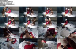 [喵酱原创] 红衣萝莉被姐姐用绷带包裹蹂躏窒息-丝依依