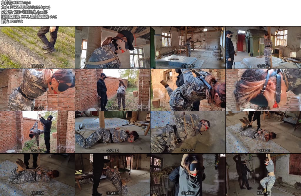 [一绳所爱] 神秘女特工逃亡受难-丝依依