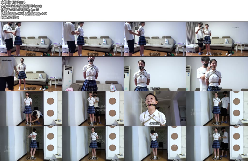 [子衿原创] 小涵五花口枷放置-丝依依