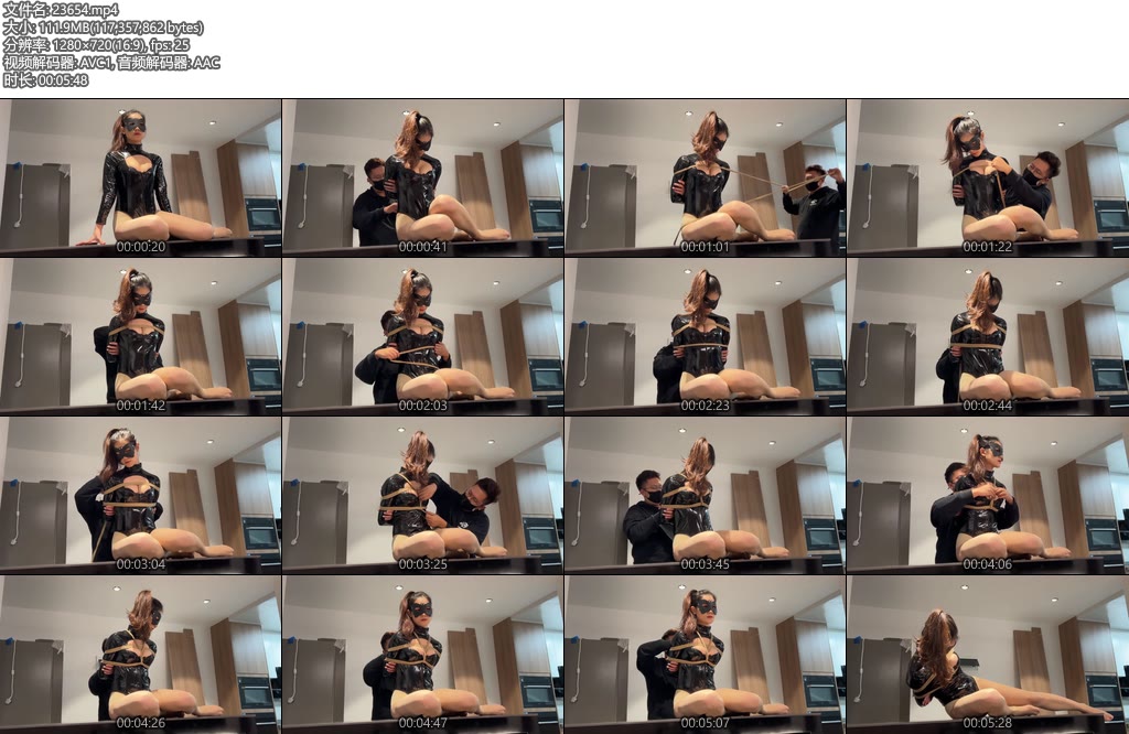 [亚洲绳艺] 别有一番风味-丝依依