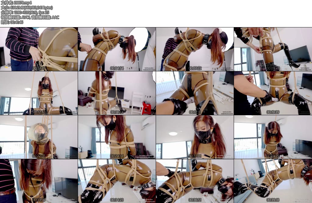 [FSS原创] Dove小姐姐的分腿及横吊强高及BP游戏-丝依依