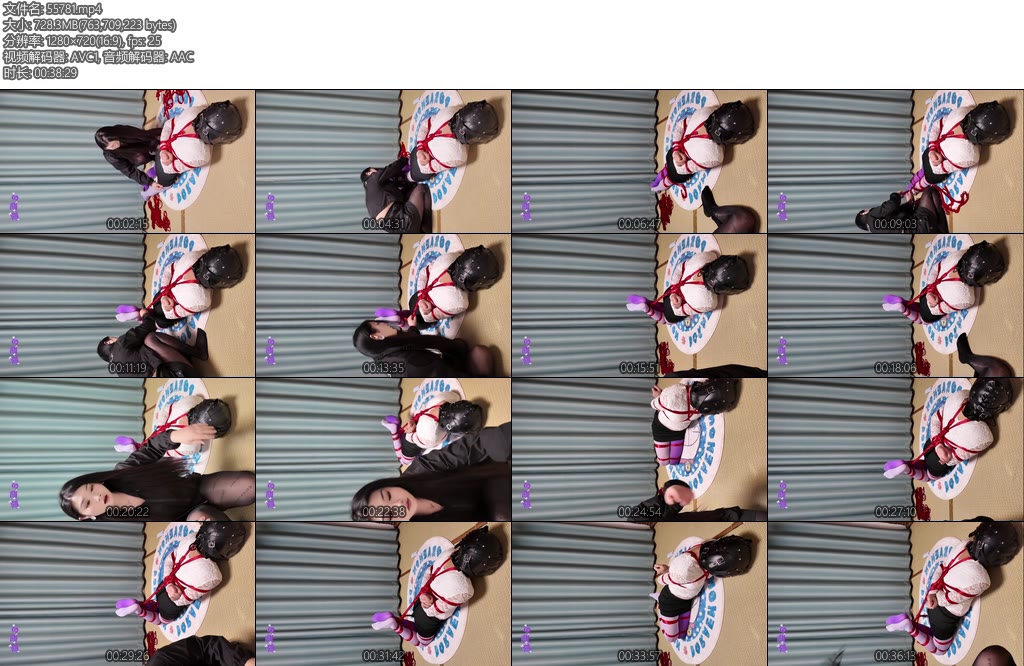 [盈盈原创] 伪娘小姐姐直播受虐记33带着头套驷马直播睡觉-丝依依