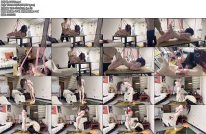 [小九与晴子] 犬吊缚加踮脚吊缚-丝依依