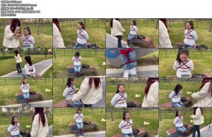 [龙飞原创] 公园直播捆绑让被绑者丢人现眼路人异样的眼光观看心理激动刺激新人-丝依依