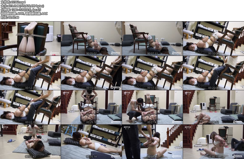 [半岛束艺] 瘦腿，束腰，提臀，防静脉曲张，还有比这更健康的捆绑吗~奎因-丝依依