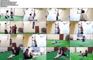 [半岛束艺] 倒吊有讲究，屁股有妙用-丝依依