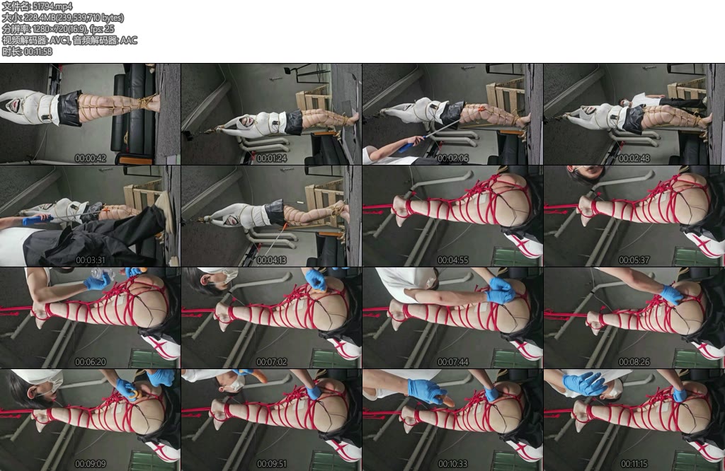 [亚洲绳艺] 彼得与艾琳艾琳系列自缚被面具男发现-丝依依