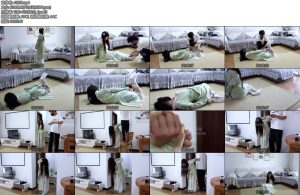 [子衿原创] 青青汉服镣铐TK挠脚挣扎-丝依依