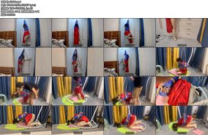 [欢乐谷] 女超人的磨难 拯救世界的女超人遇到了蒙面大叔也是只有束手就擒的份-丝依依