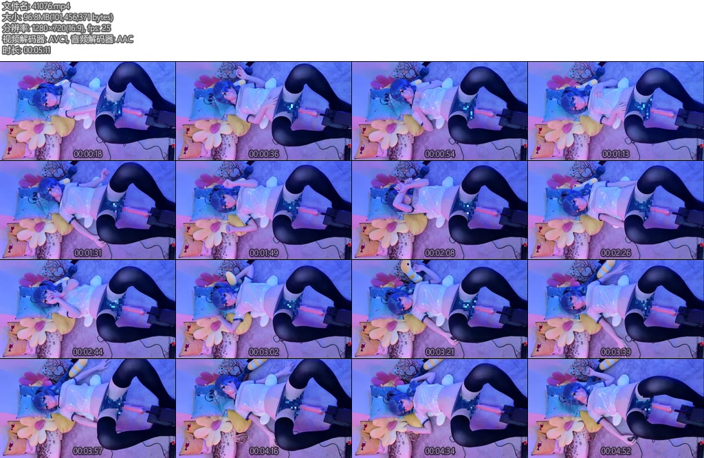 [亚洲绳艺] セズ奈kigurumi原創kigurumi玩著砲機的淫蕩少女-丝依依