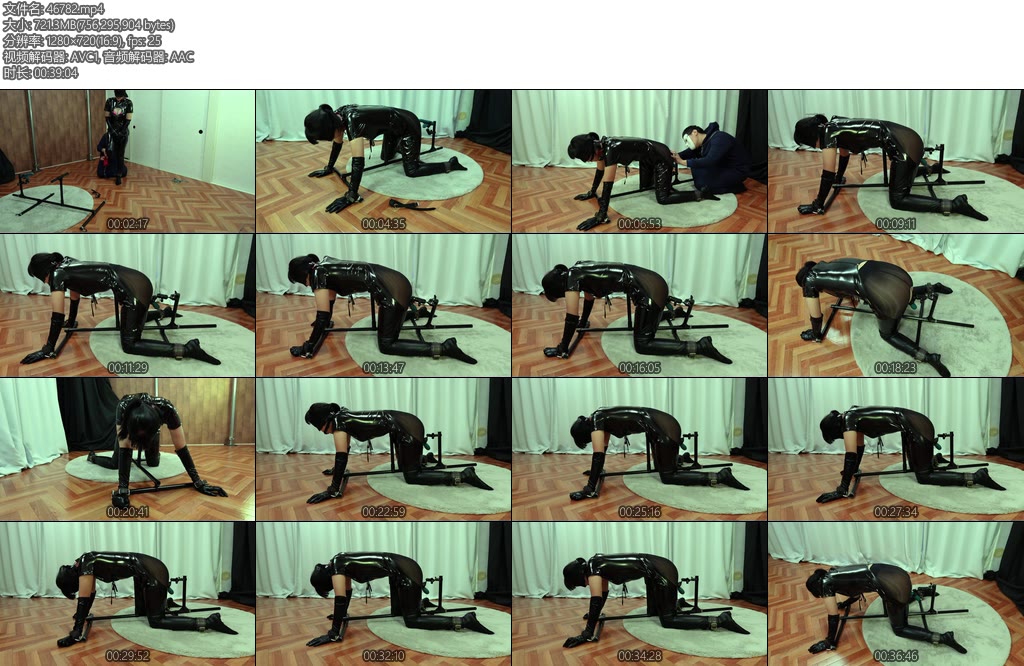 [亚洲绳艺] むりやり悲痛さらわれた女の子-丝依依