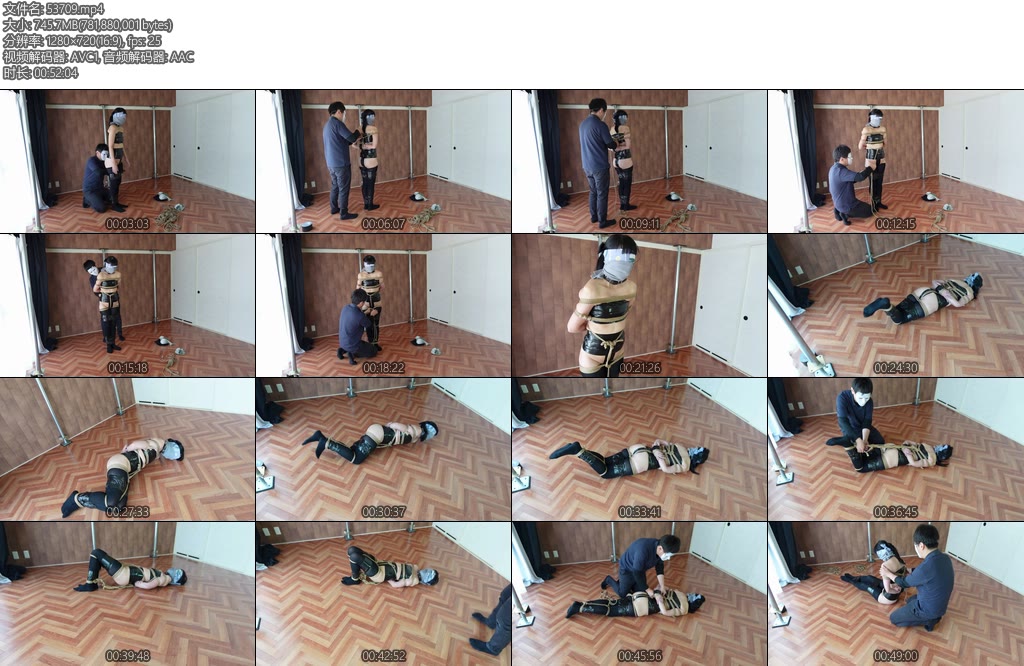 [亚洲绳艺] 奪われるカラダの自由苦痛快楽Bodily freedom taken away Pain and pleasure-丝依依