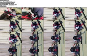 [坎喵原创] 郊狼（3）首秀黑丝JK海老缚电击完全限制活动放置绝望强高-丝依依