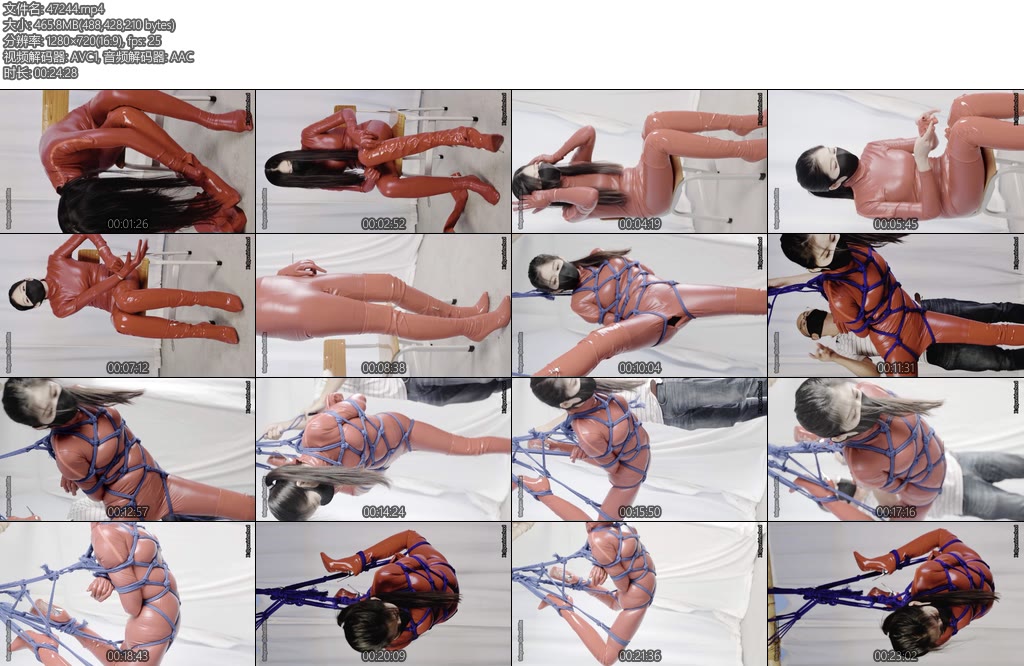 [惩戒学园] 飞天思思思思首次红衣pu出境纯did猥琐绳师PUA蓝绳吊缚驷马悬吊柔韧性逆天-丝依依