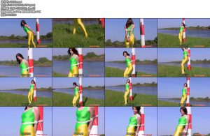 [欧美绳艺] Spandex Bondage No.127-丝依依