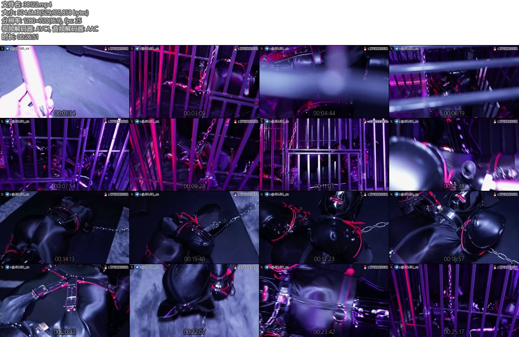 [JIOJIO原创] 哑光黑色Zentai全包2人形犬K9套装密室牢笼囚禁调教震动强G-丝依依