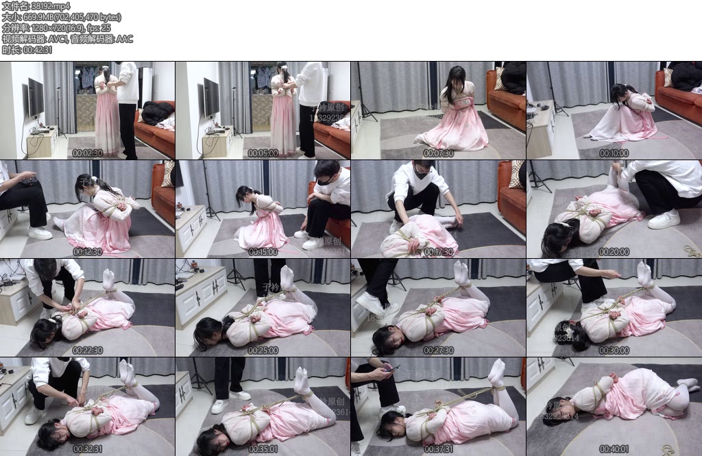 [子衿原创] 琳琳汉服驷马挣扎TK挠痒-丝依依