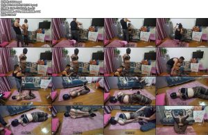 [网友原创] 我的媳妇 79弹、驷马海老缚放置挣扎-丝依依