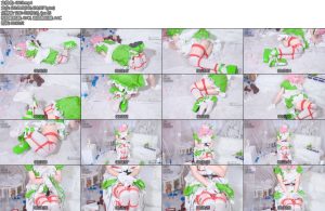 [莉雅原创] 亚梦紧缚挣扎cosplay电击紧缚挣扎呻吟ZW-丝依依