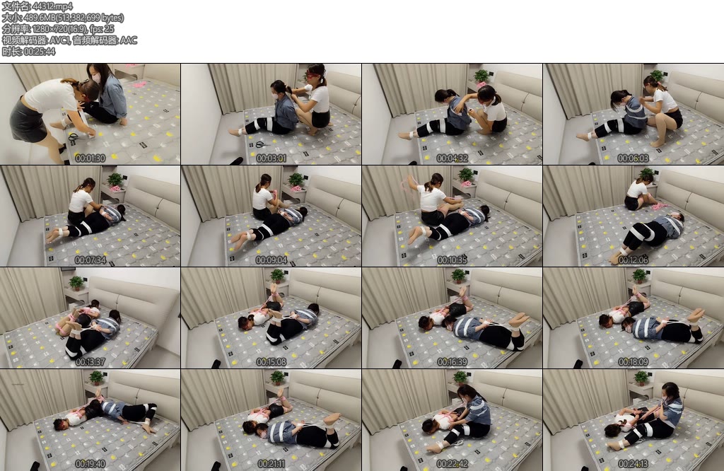 [理想生活] 姐妹俩的脱缚游戏挣脱不了相互埋怨-丝依依