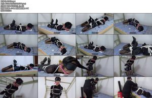 [新月原创] 红豆定拍黑丝分腿TD放置跪缚吊绑大口塞性感装扮挣扎得太带感了-丝依依