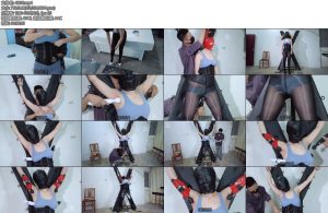 [樱束原创] 可怕的面试谁知道还能有这么变态可怕的面试内容居然要把头用胶带全包起来后又要戴上头套既害怕又喘不上气-丝依依