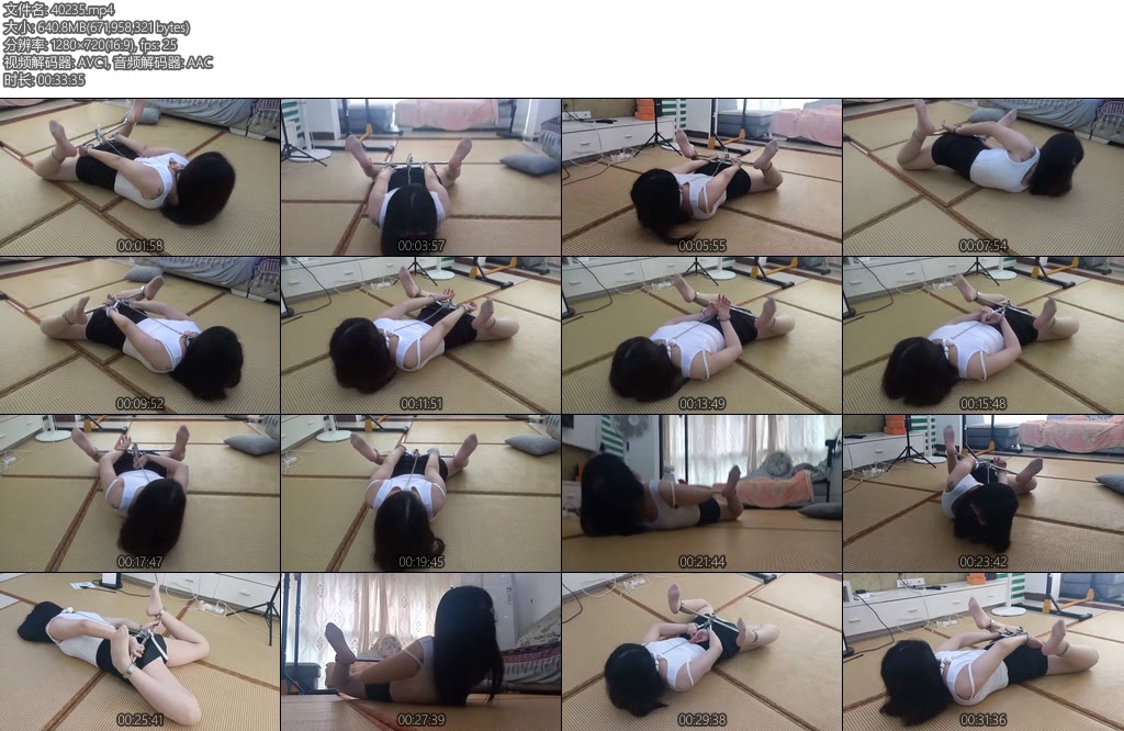 [新月原创] 玉箫定拍肉丝超紧驷马铐还连着项圈整个人都返弓得有点扭曲了表情包都痛苦了出来-丝依依