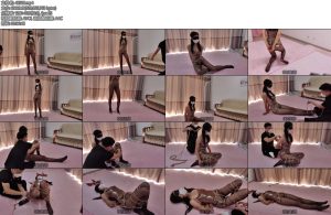 [素人原创] 178身高985学校满屏大长腿小姐姐小艺体验捆绑镣铐展示-丝依依